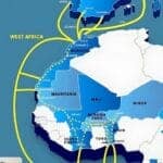 développement de fibre optique en Afrique de l'ouest