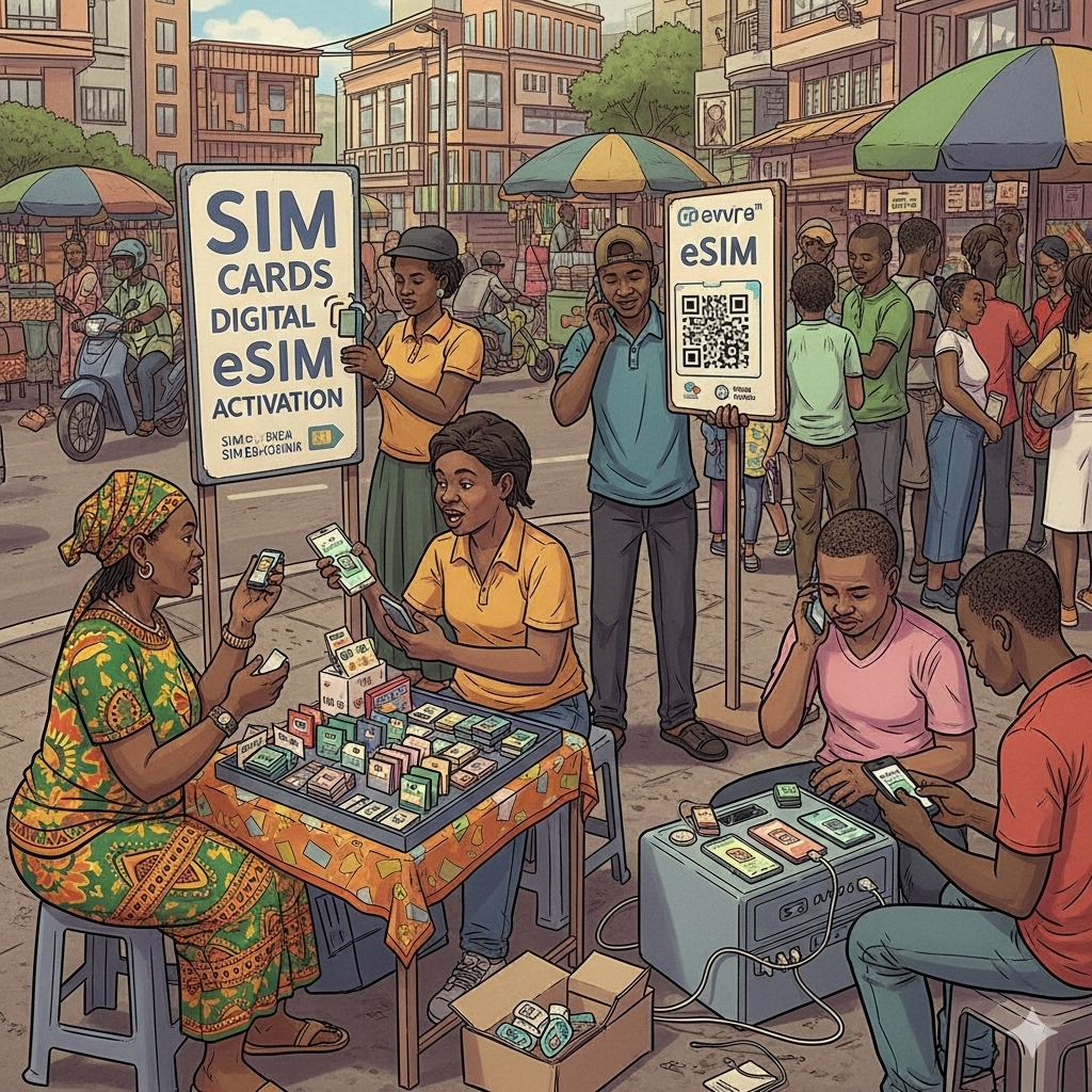 eSIM et cartes SIM spéciale Afrique