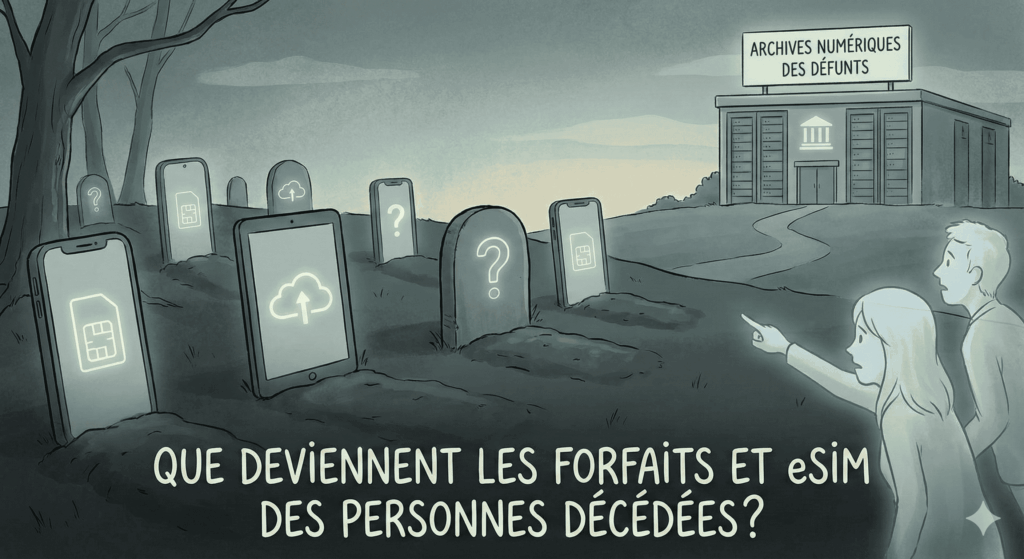 résiliation des forfaits mobiles après décès