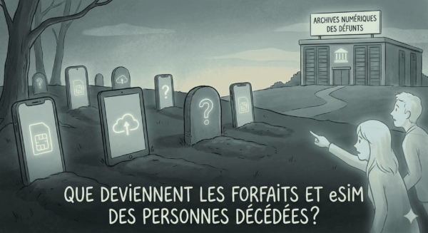 résiliation des forfaits mobiles après décès