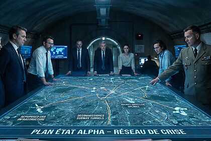 en cas de crise géopolitique permettant au système telecom de continuer à fonctionner