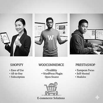 le prestataire choisir un e-commerce shopping bisatel