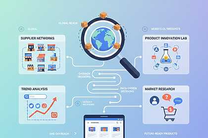 recherche de produits et sourcing e-commere